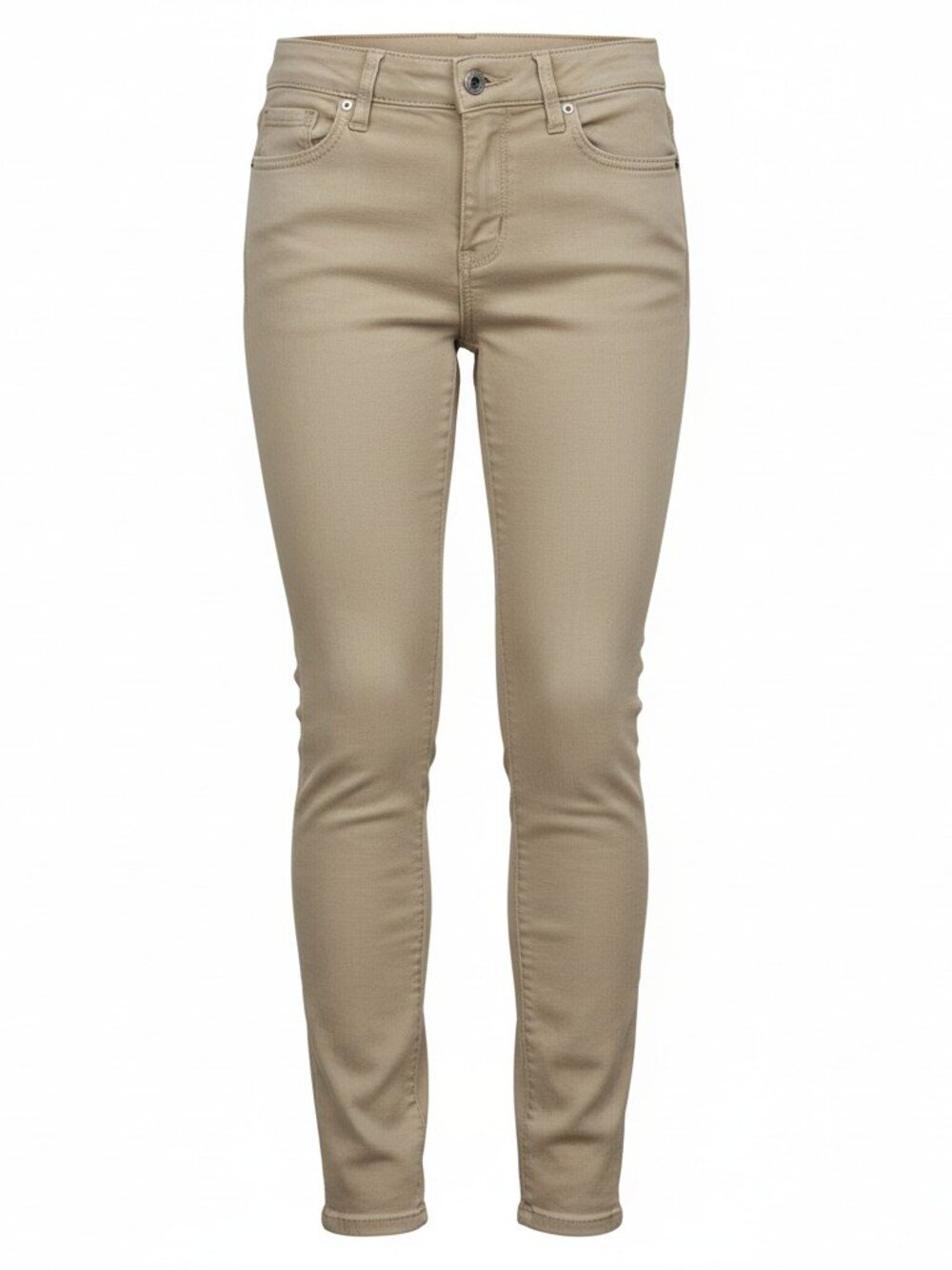 JORDACHE Tan Stretch Brushed Cotton Skinny Jeans Girls Size 7 Adjustable Waist